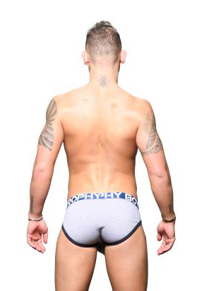 Andrew Christian Trophy Boy Brief | Heather Grey Andrew Christian Trophy Boy Brief | Heather Grey