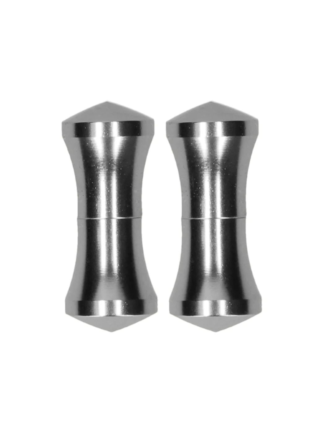 Shots: Magnetic Nipple Clamps - Balance Pin | Silver