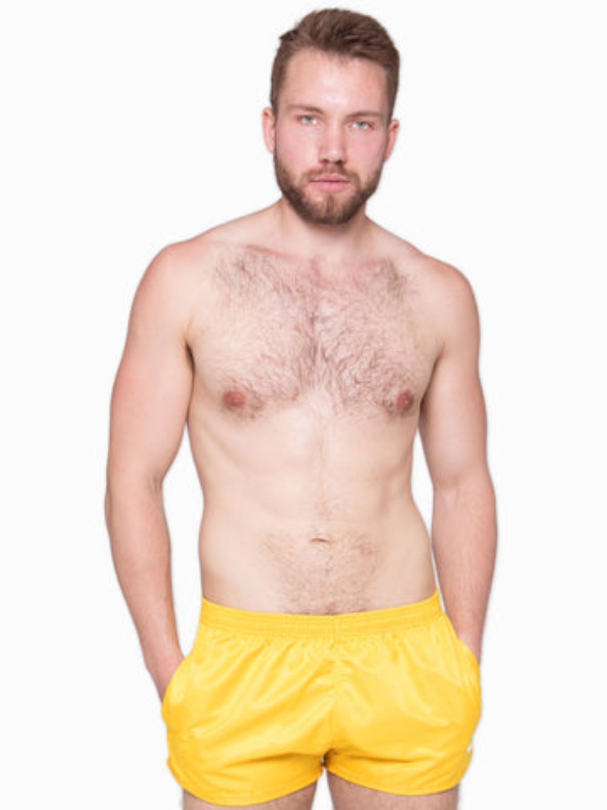 CURB 90s Shorts | Yellow