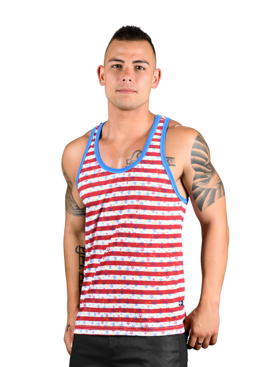 Andrew Christian Stars & Stripes Racer Back Tank Andrew Christian Stars & Stripes Racer Back Tank