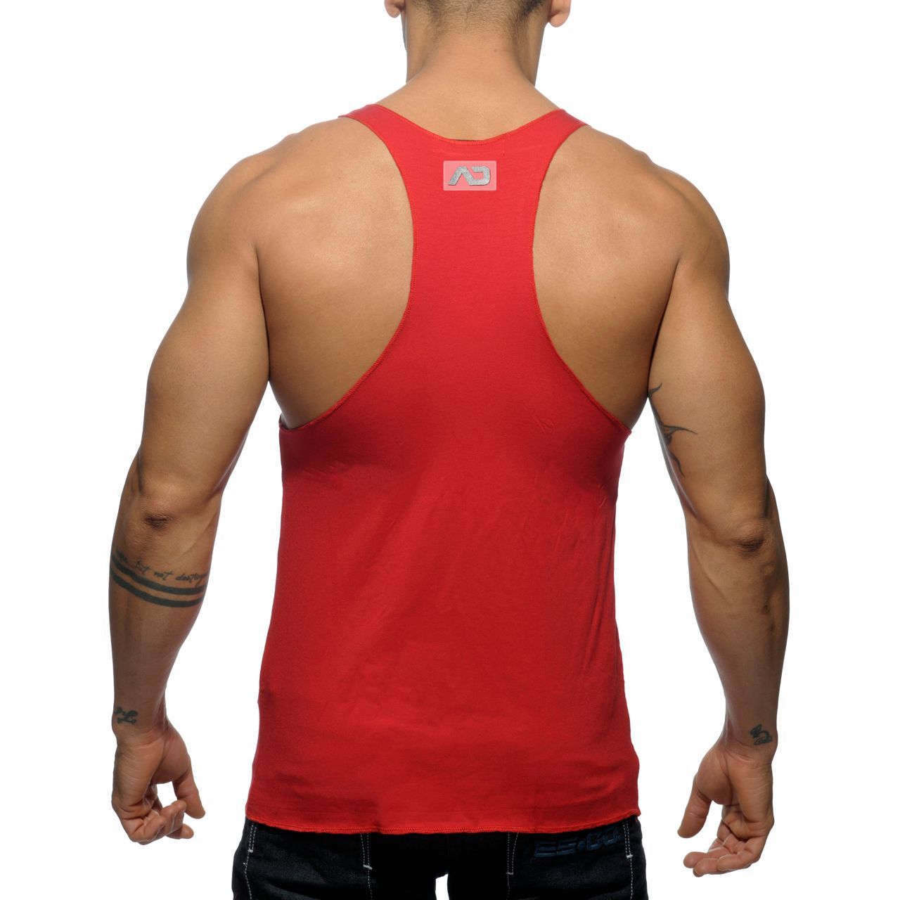 Addicted Tank Back Printed | Red
