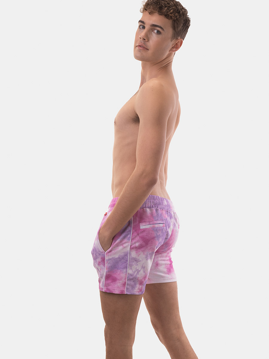 Short Angus | Tiedye Lila Pink