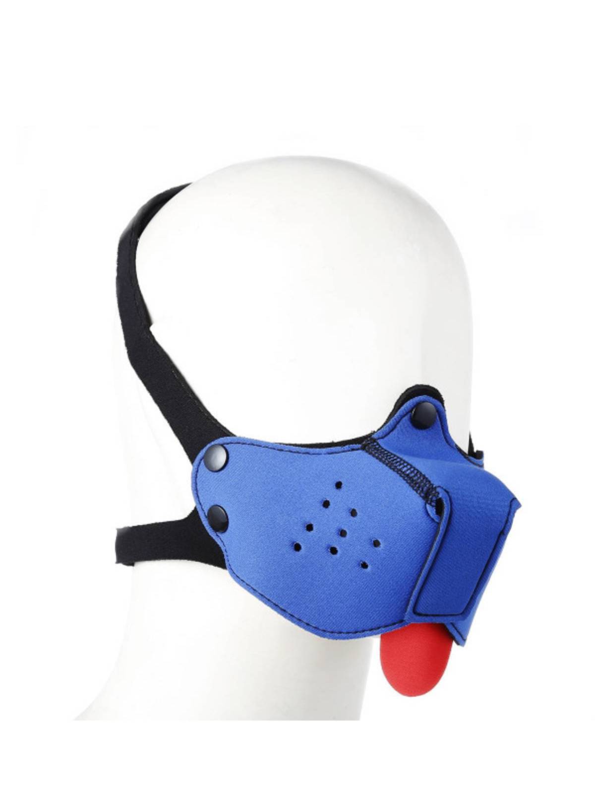 Rude Rider Neoprene Puppy Face Mask | Blue