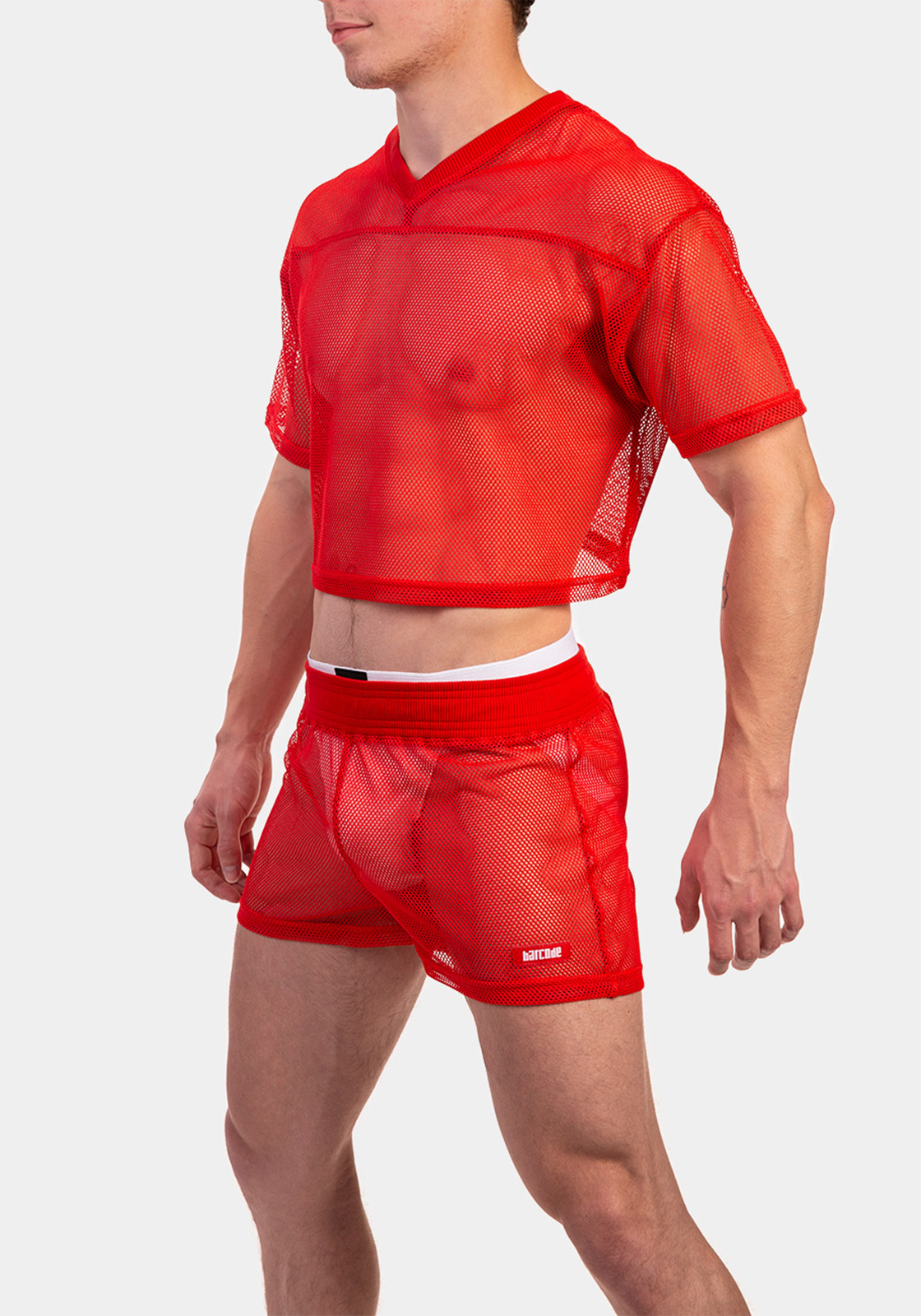 Barcode Berlin Mesh T-Shirt Ferry | Red Barcode Berlin Mesh T-Shirt Ferry | Red