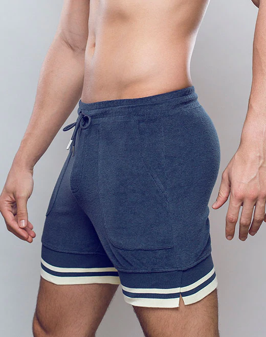 Supawear Terry Toweling Shorts | Navy