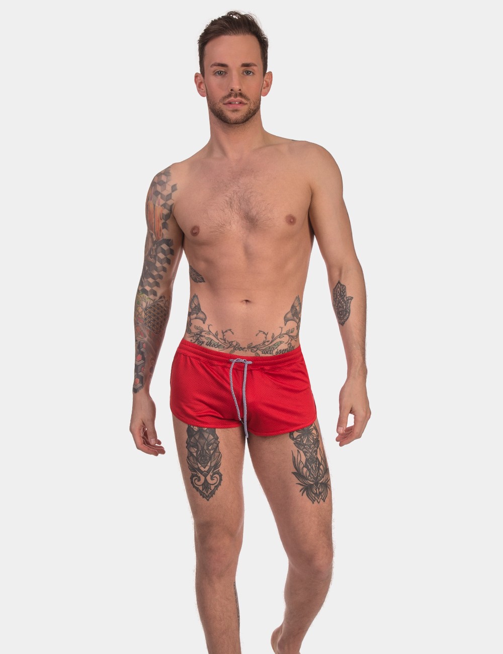 Barcode Berlin Short Costa | Red Barcode Berlin Short Costa | Red