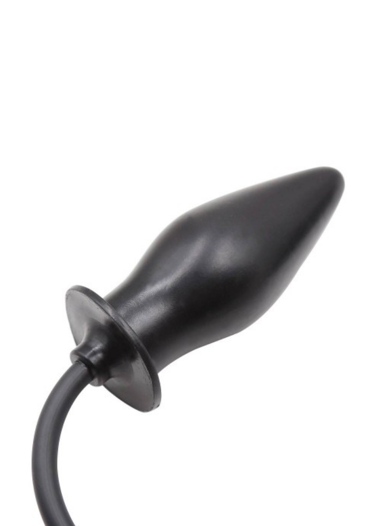 Plug Inflatable Butt Rubber | Black