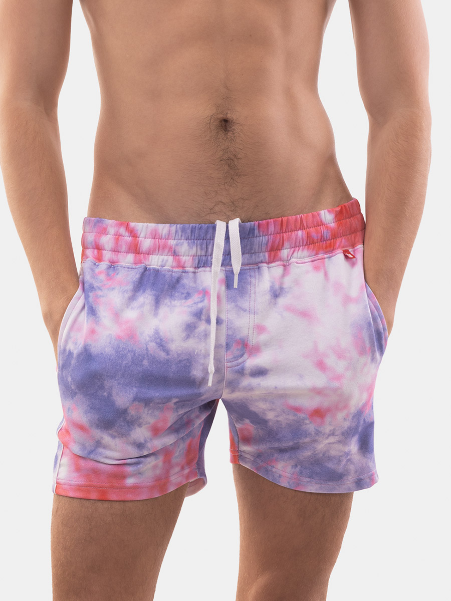 Short Angus | Tiedye Blue Red