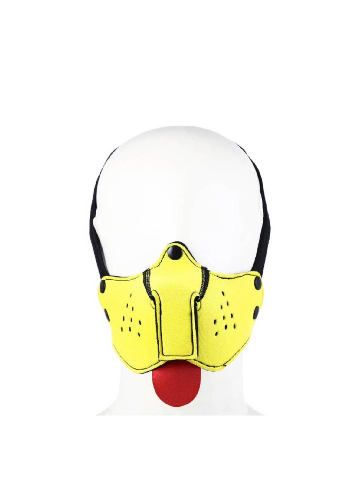 Rude Rider Neoprene Puppy Face Mask | Yellow