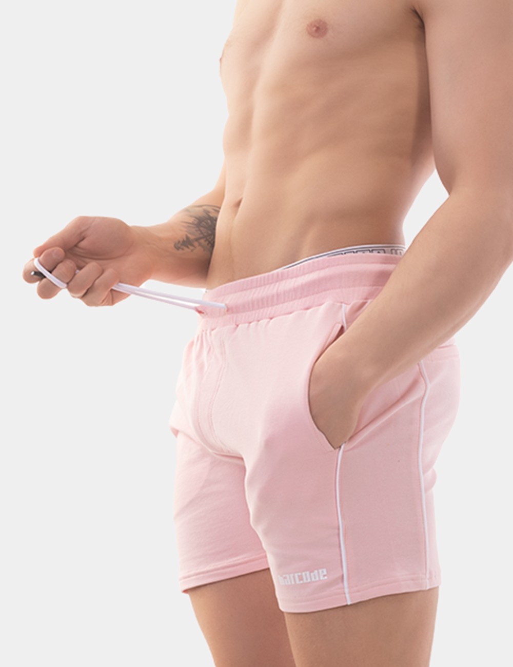 Barcode Berlin Fleece Short Lukio | Rose