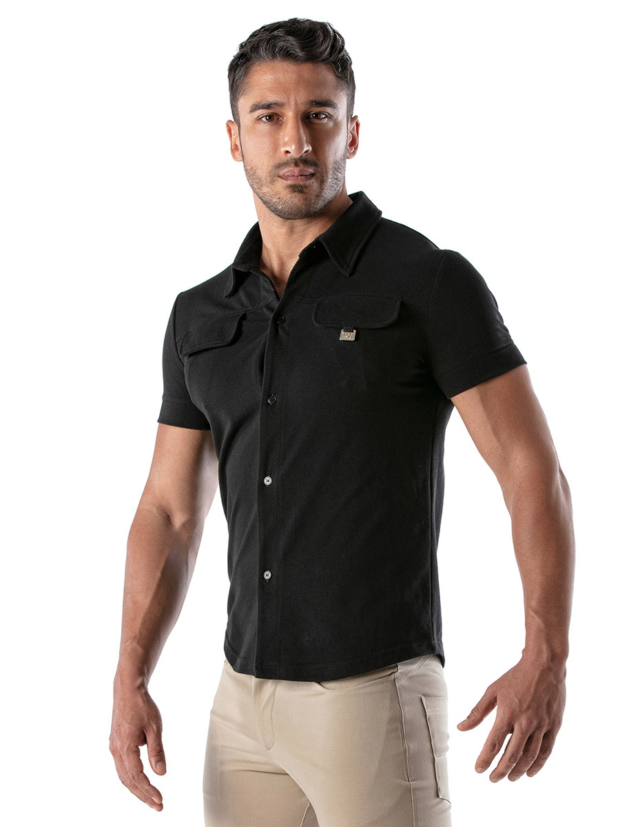 Shirt Piqué Cotton | Black