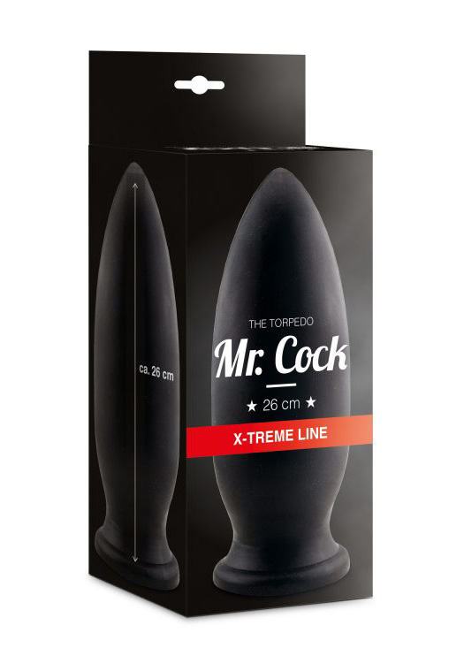Mr. Cock: XXL Plug The Torpedo 26 cm