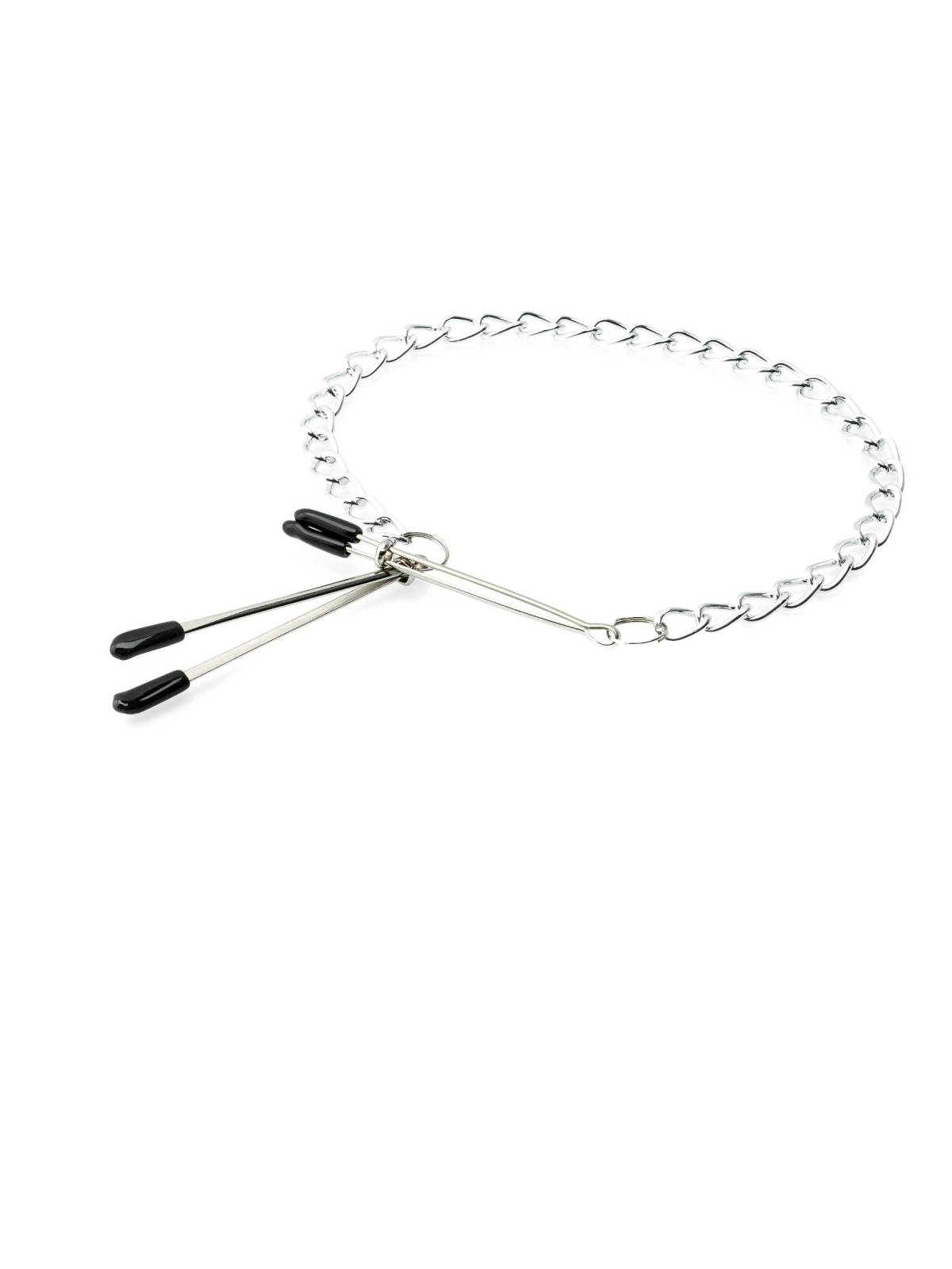 Zenn Tweezer Nipple Clamps with Chain | 44 cm