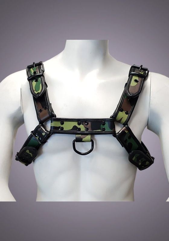 Rouge RHF1075 H-Front Harness | Camo/Black