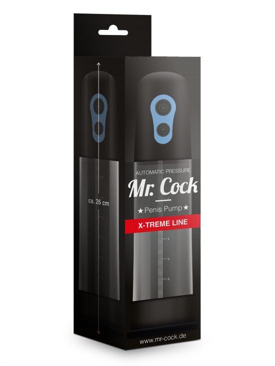Mr. Cock Penis Pump Automatic Pressure | Black