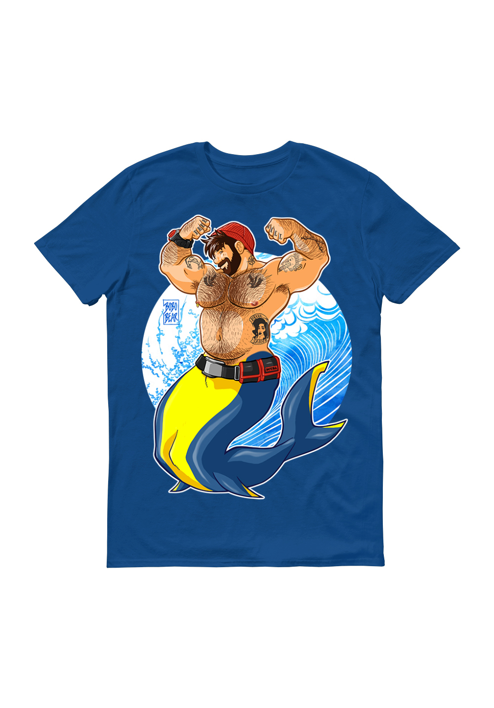 Bobo Bear Shirt Adam Likes Scuba Diving