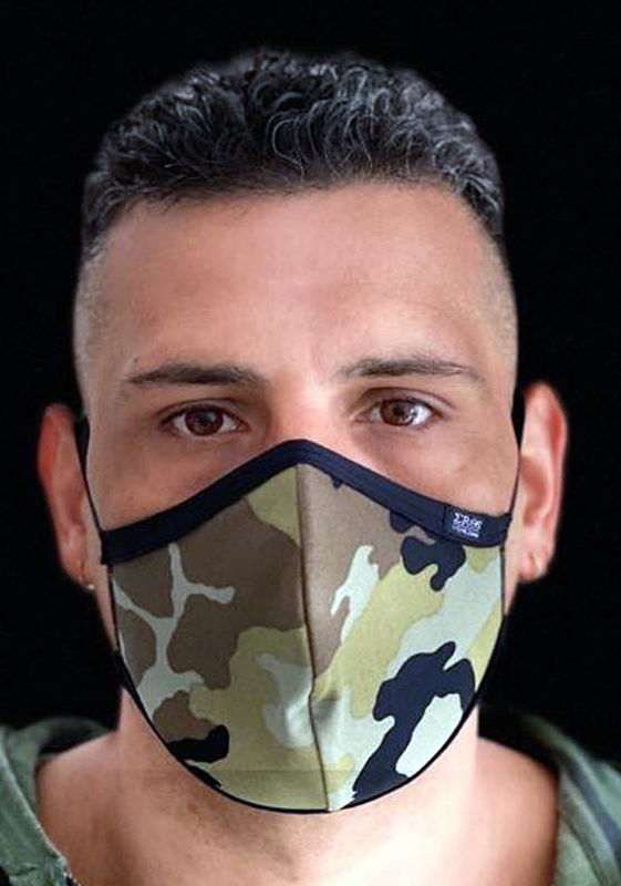EROS VENEZIANI Gesichtsmaske Camouflage