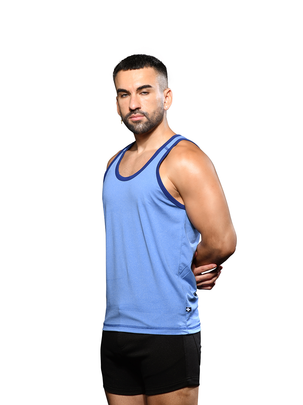Stretch Gym Tank | Athletic Blue