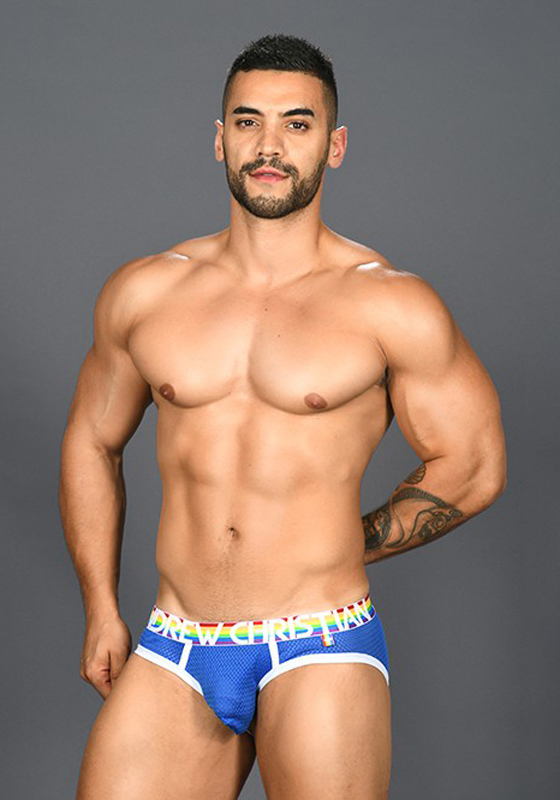 Andrew Christian Pride Mesh Brief Andrew Christian Pride Mesh Brief
