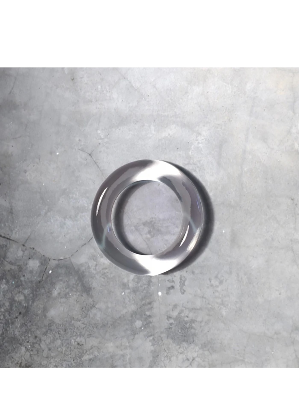 Silicone Cockring | Clear