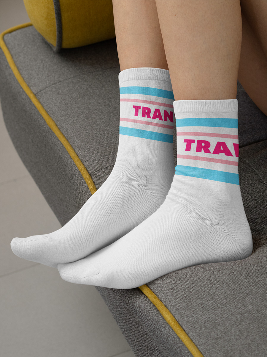 CSD Socks "TRANS" | White