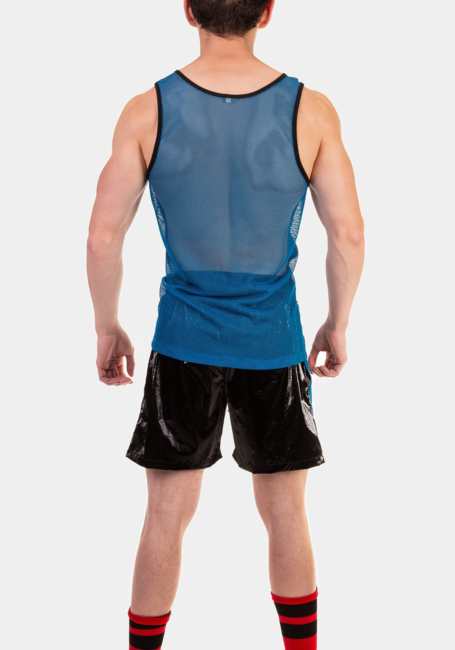 Barcode Berlin Tank Top Carlos | Blue|Black Barcode Berlin Tank Top Carlos | Blue|Black
