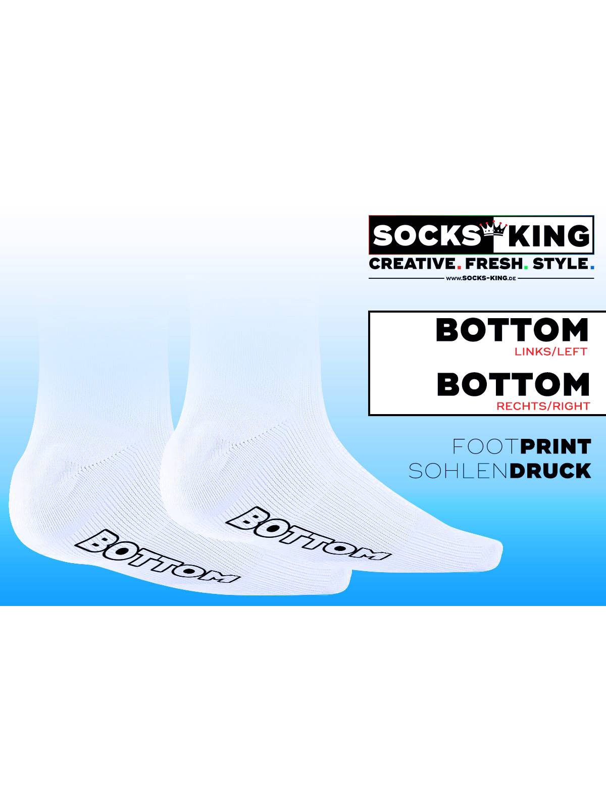 SneakFreaxx SNEAK BOTTOM Neon Socks