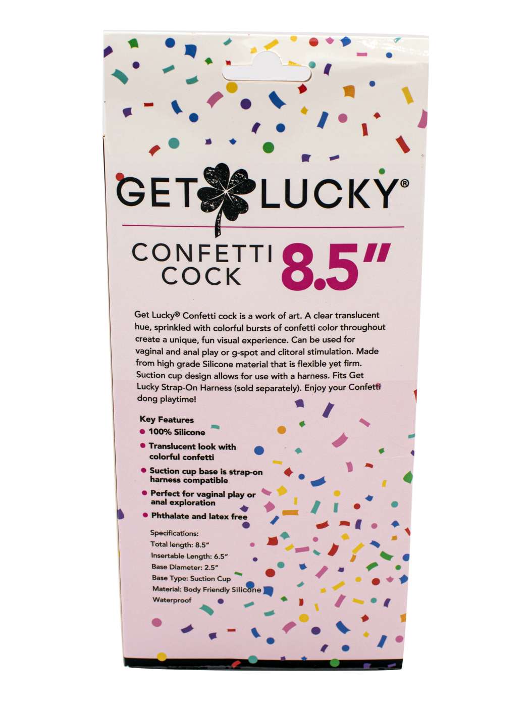 Confetti Cock | Real Skin Dildo 8,5''