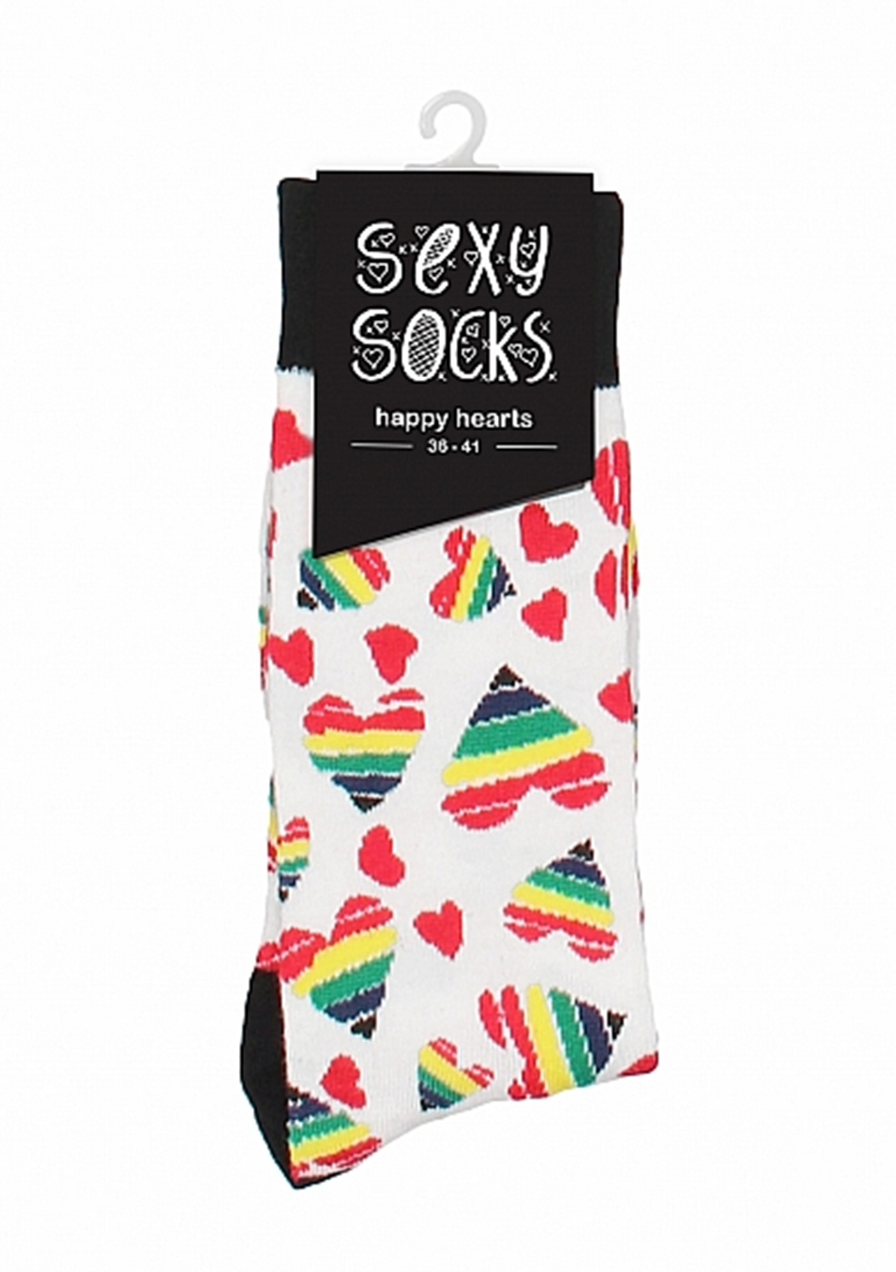 Sexy Socks: Happy Hearts 42-46