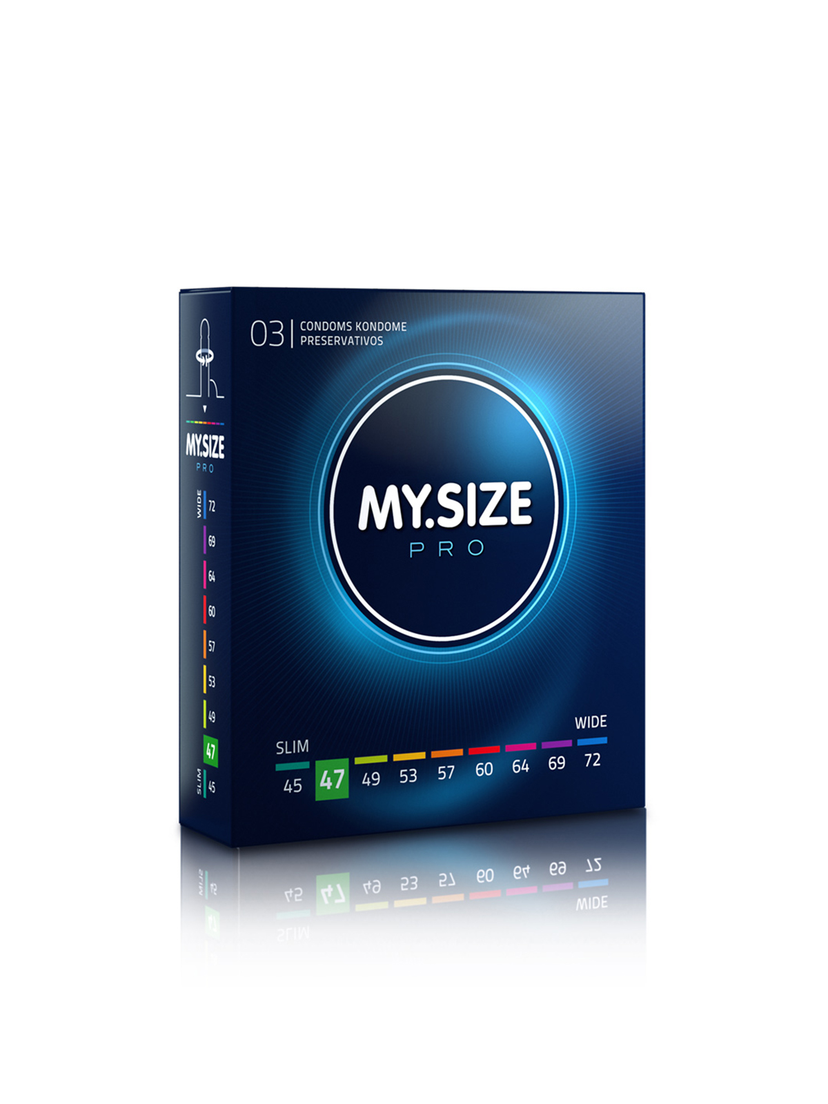 My.Size Pro Kondome - Größe 47