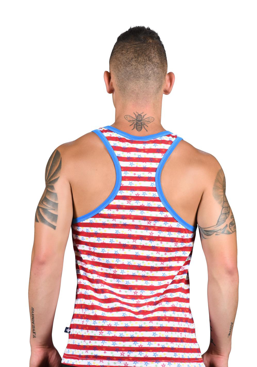 Andrew Christian Stars & Stripes Racer Back Tank Andrew Christian Stars & Stripes Racer Back Tank