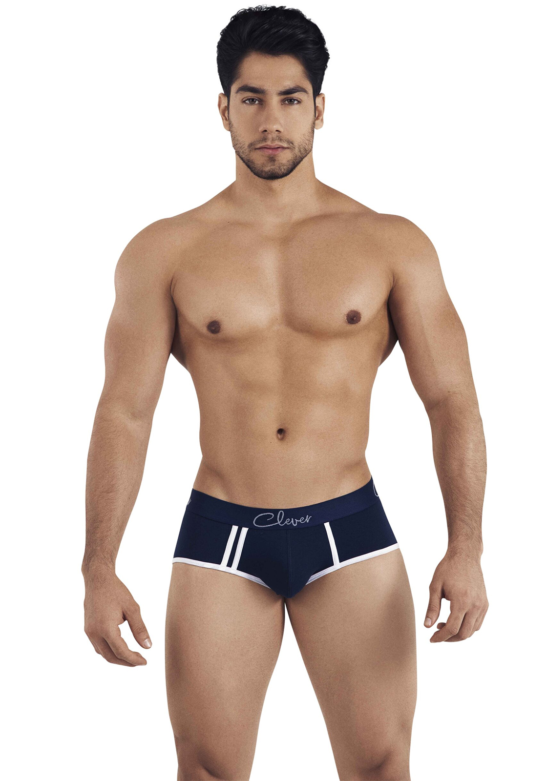 Clever Lowa Piping Brief | Dark Blue