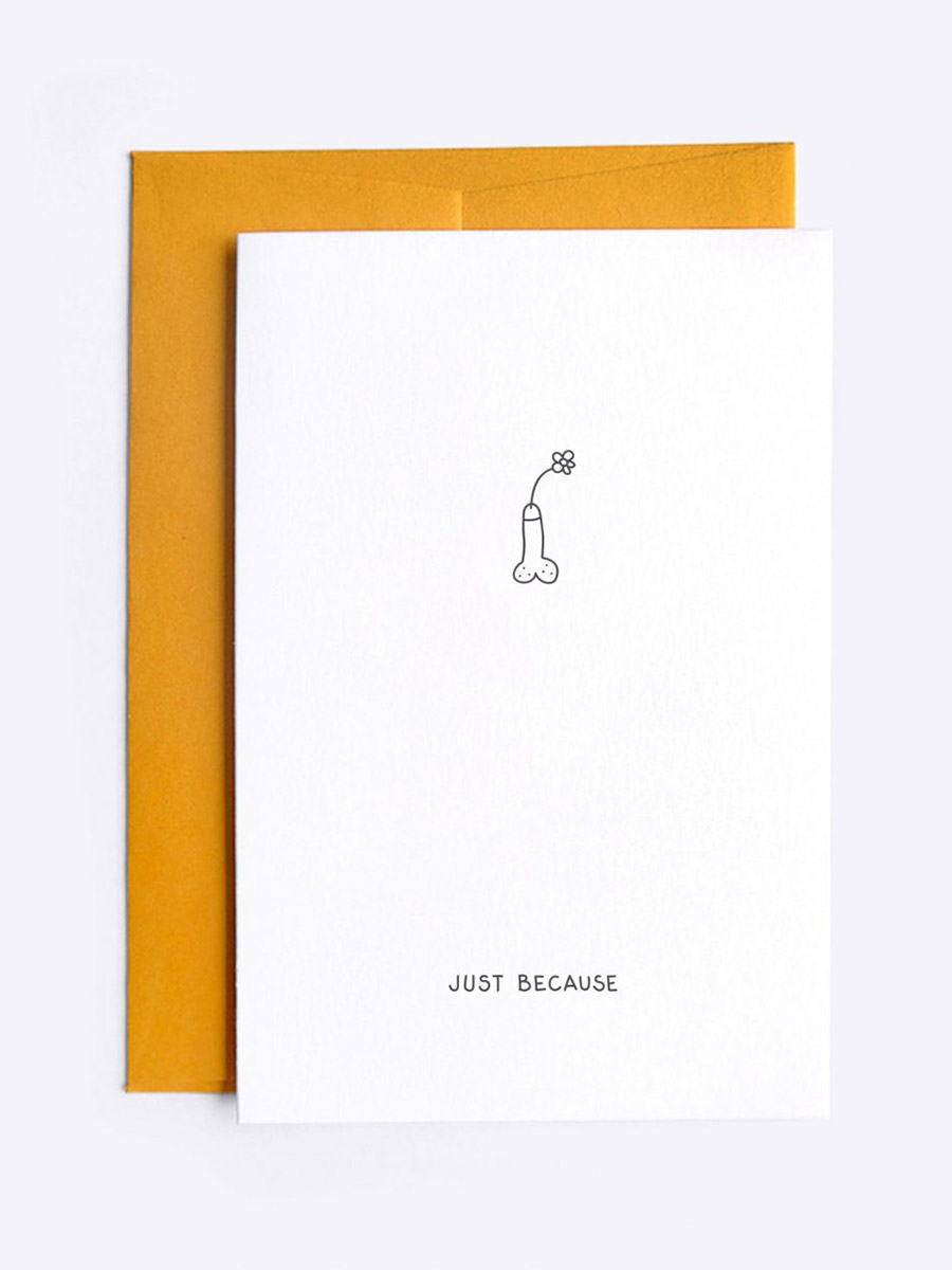 Grußkarte "Just because"