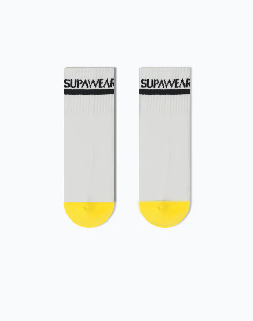 Supawear Ankle Socks | White
