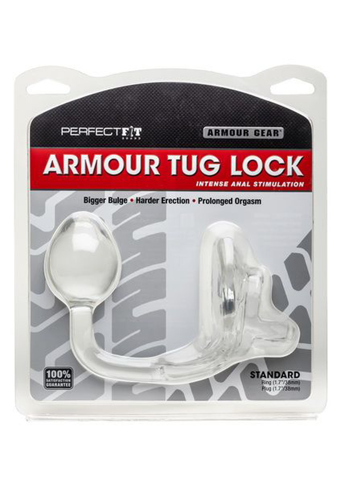 Perfect Fit Armour Tug Lock - Cockring & Anal Plug