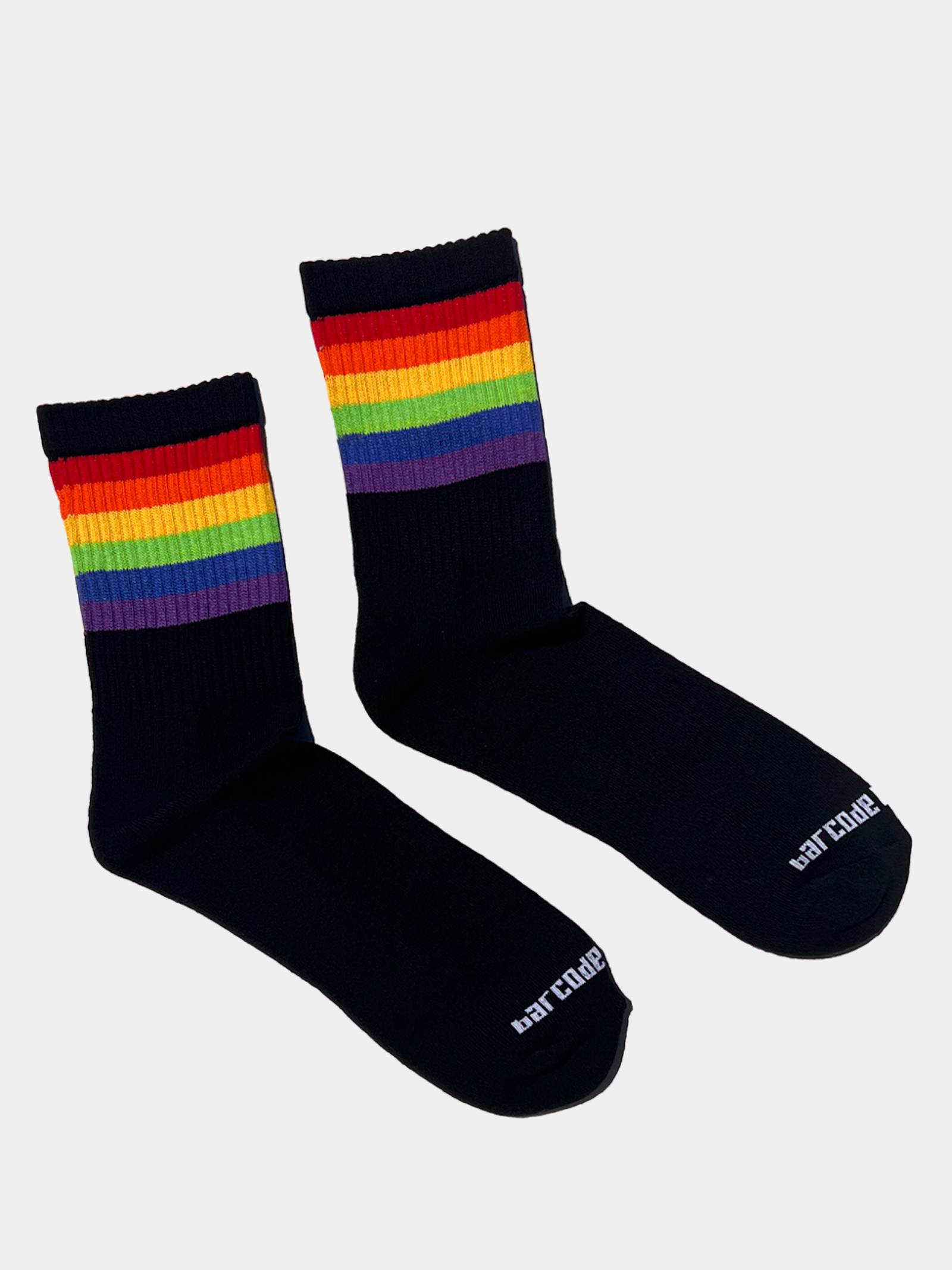 Pride Half Socks 22 | Black