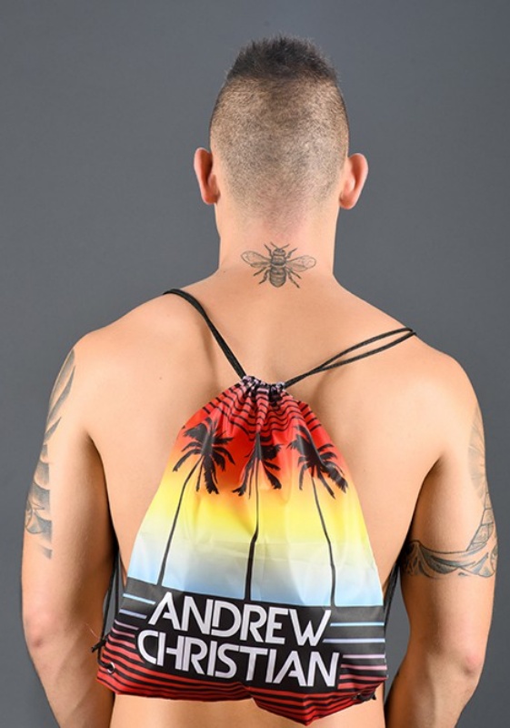 Andrew Christian Multi California Sunset Backpack
