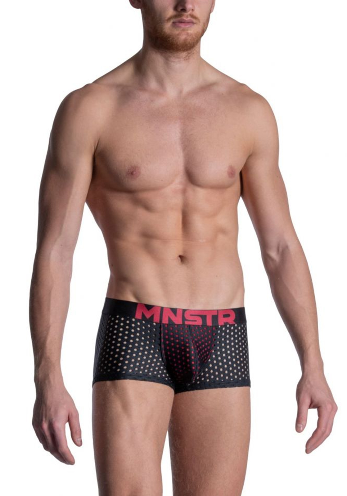 Manstore Bungee Pants | Black / Red
