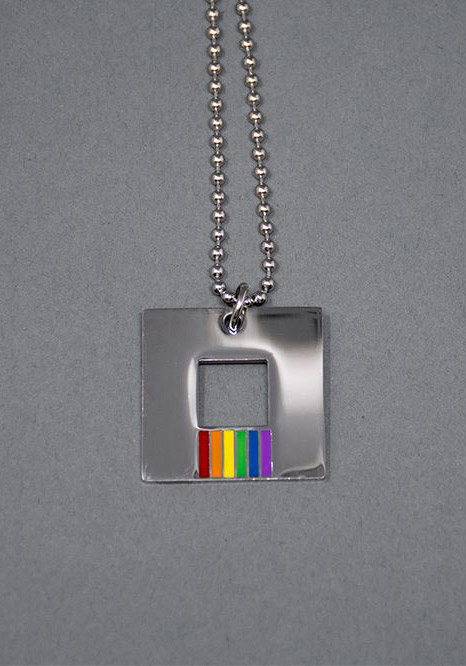 Andrew Christian Equality Pride Necklace - Kette mit Anhänger