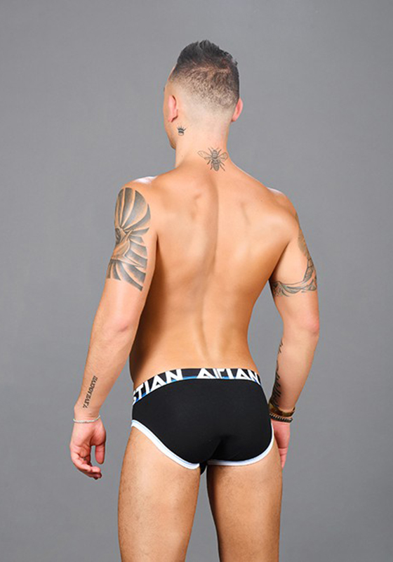 Andrew Christian Black Almost Naked Cotton Brief