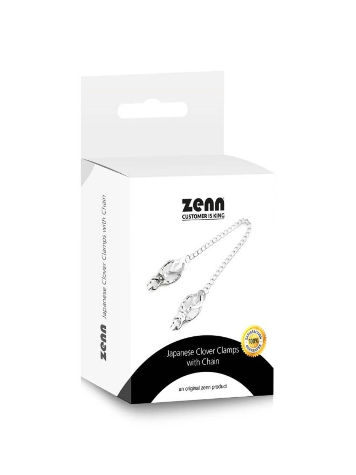 Zenn Japanese Clover Clamps with Chain | 50 cm
