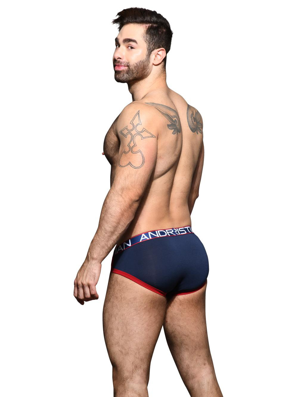 Andrew Christian Almost Naked Retro Brief | Navy
