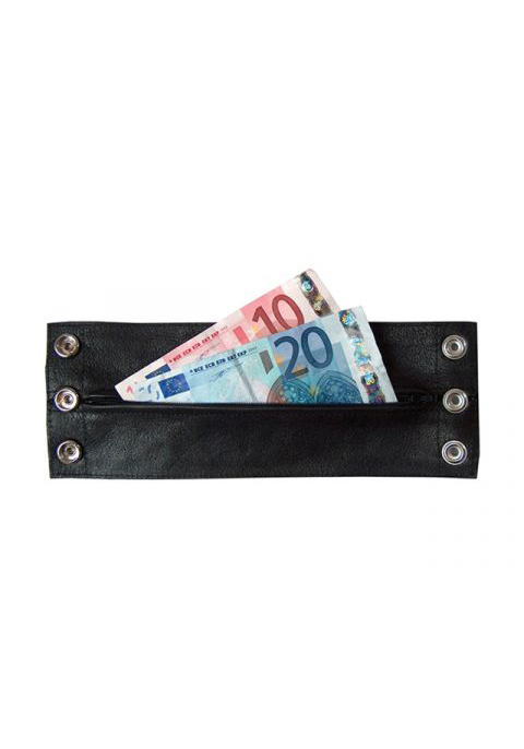 Mr. B Leder Wrist Wallet Zip