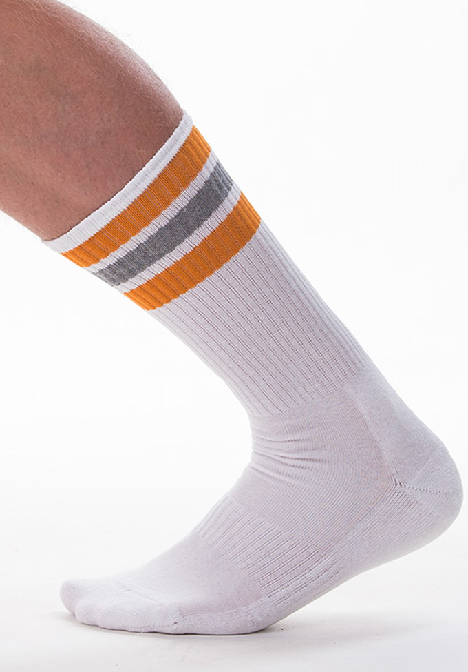 BC 91367 wht/orange/grey L/XL Me-time Socks BC 91367 wht/orange/grey L/XL Me-time Socks