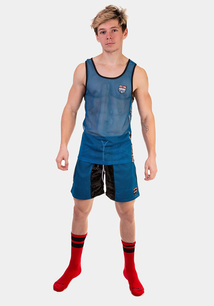 Barcode Berlin Tank Top Carlos | Blue|Black Barcode Berlin Tank Top Carlos | Blue|Black