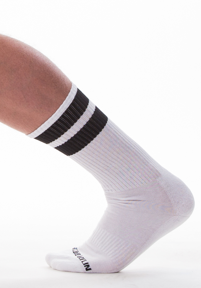 Barcode Berlin Gym Socks | White/Black