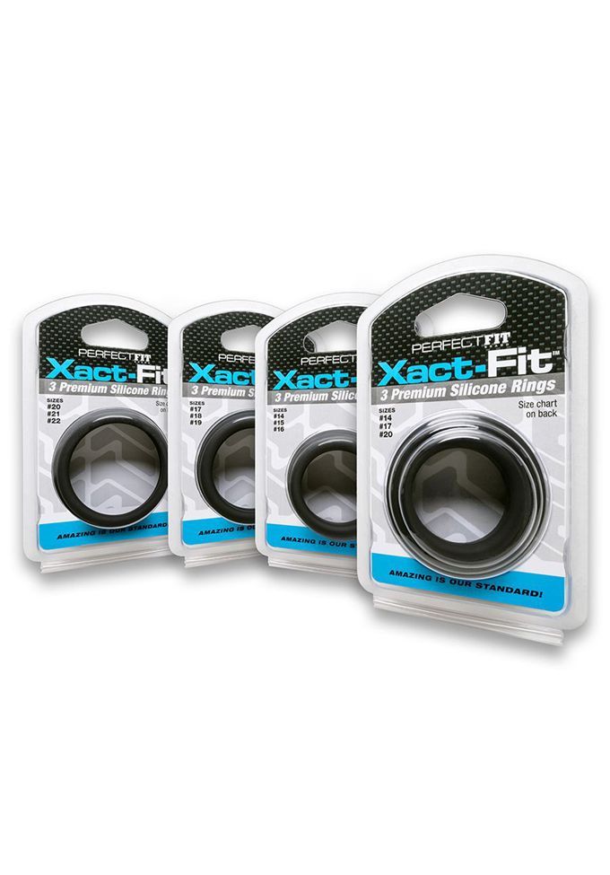 Perfect Fit: Xact-Fit 3-Ring-Kit S-M black