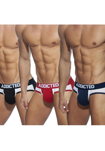 Addicted Combi Mesh Brief 3-Pack Addicted Combi Mesh Brief 3-Pack