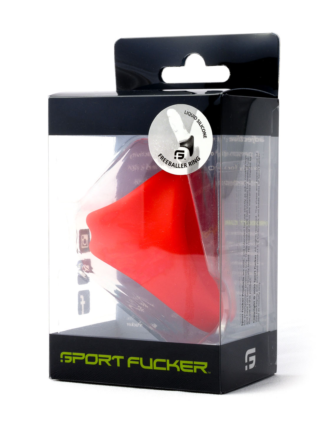Sport Fucker: Liquid Silicone Freeballer | Red