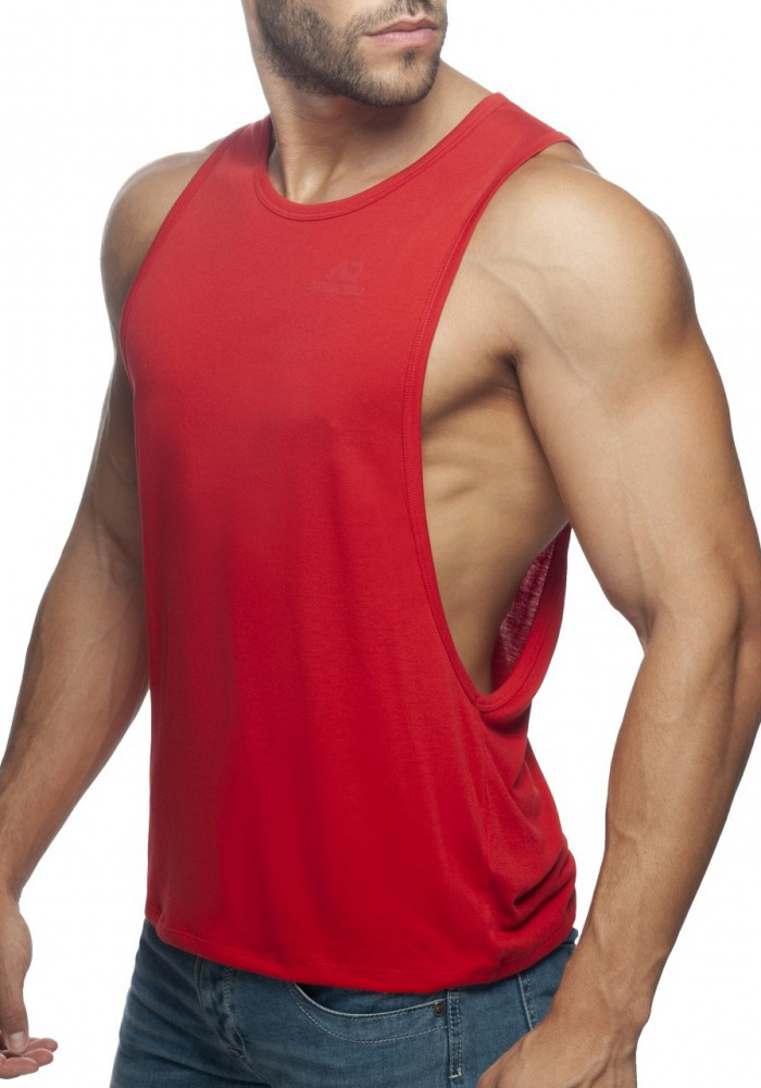 Addicted Low Rider Tank Top | Red